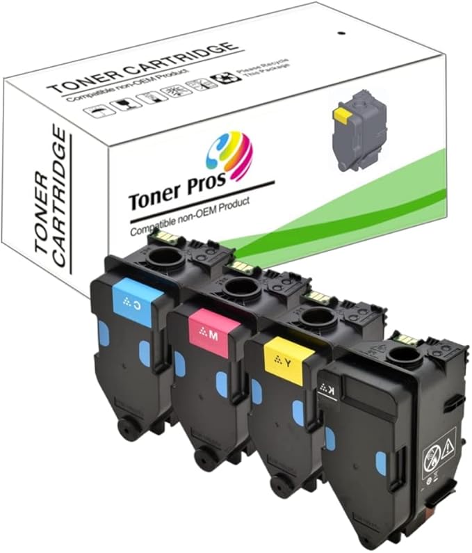 Toner Pros Compatible TNP-81 (TNP81) Toner Cartridge (TNP81K TNP81C TNP81Y TNP81M) for Konica Minolta Bizhub C3300i C4000i Printer (Black 13,000 & Color 9,000 Pages)
