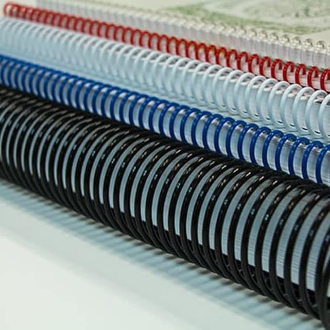 Coilbind S20 Spiral Coil Binding Machine for Office – Heavy Duty Hole Punch Electric Coil Inserter – Adjustable Margins – Clean Binding - Free Crimper Tool & 100 Coils – 4:1 Pitch – 20 Sheet Capacity