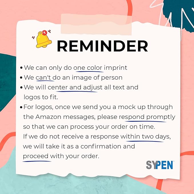 Personalized Pens with Highlighter and Stylus -175 Pack Bulk-Free Imprint - 3 In Highlighter, Ballpoint Pen, and Stylus Combo- add Custom Business Name, Logo or Gift Message- Assorted, Colored Imprint