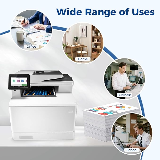 410X Toner Cartridges High Yield 4 Pack Compatible with Color LaserJet Pro M452 MFP M477 M377 Series for HP 410X 410A Toner Work for MFP M477fdw M477fdn M477fnw M377dw Pro M452dn M452dw M452nw Printer