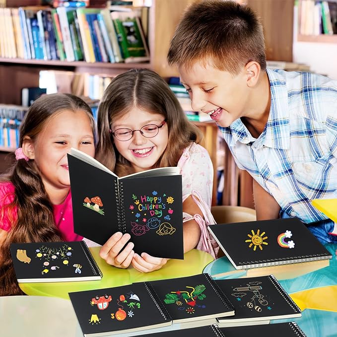 Yahenda Spiral Notebook Bulk A5 Journal Lined 8.3'' x 5.5'' Writing Composition Paper Small Notepad Subject Notebook for Students Office Business Back to School Supplies(Black,180 Pcs)