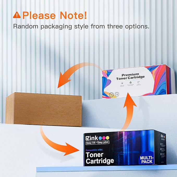 E-Z Ink Compatible 202X High Yield Replacement for HP 202X Toner Cartridges 202A CF500X CF500A with Chip to Use with HP Color Pro MFP M281fdw M281cdw M281fdn M254dw M254 M281 (4-Pack) 