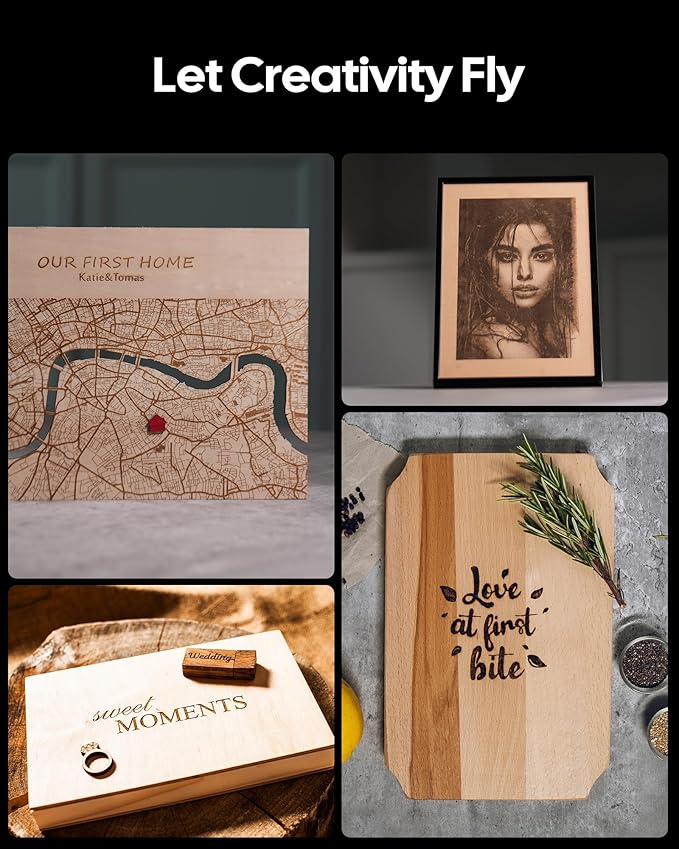 LaserPecker Slide Extension for LP4/LP5, Expand to 300x160mm Engraving Area- Pro Accessories for Batch Processing & Large Projects