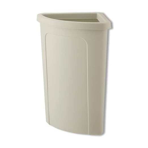 Recycling Bin, 21 Gallon Corner Round Trash Can, Crack-Resistant, Commercial Durable Garbage Can, Reinforced Bottom, Ideal for Home, Kitchen, Bar, Hotel, Restaurant, School