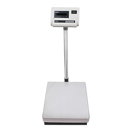 U.S. Solid Bench Scale - Stainless Steel Postal Package Shipping Scale Digital Bench Platform Balance with 16 inch x 20 inch Platform, Lb/Kg Switchable, 680 lb x 0.02 lb