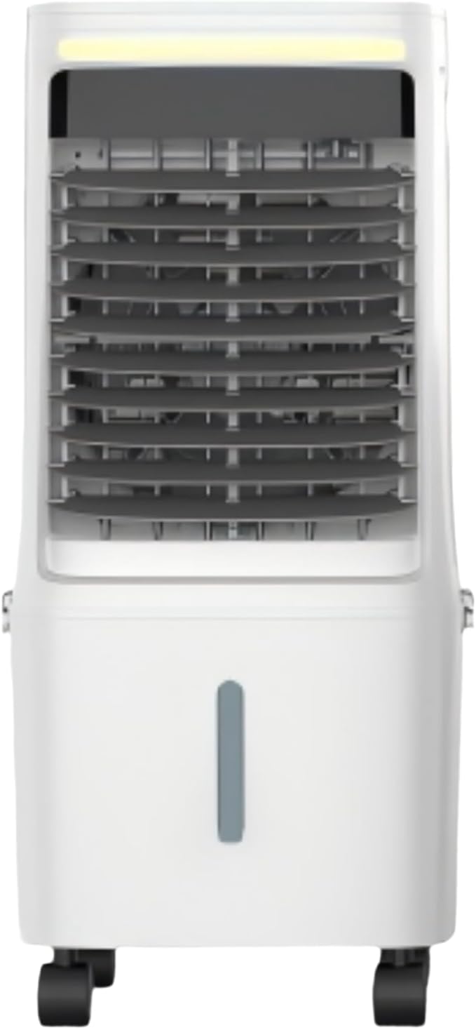 AKIRES Swamp Cooler Air Conditioner,2000CFM Portable Evaporative Air Cooler,Cooling Fan for Room Garage Patio,6.5 Gal Water Tank,3 Speeds,4 Ice Boxes,12H Timer,Remote