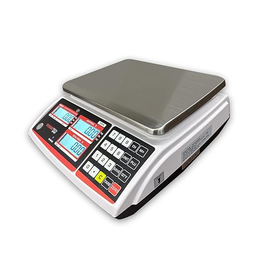 VisionTechShop TVP-30B Price Computing Scale, Lb/Oz/Kg Switchable, 30lb Capacity, 0.005lb Readability, NTEP Legal for Trade COC #19-038, NSF Certified