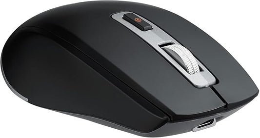 TMICE TKM01A Wireless Bluetooth Mouse Shots Controller Dual Mode (Bluetooth 5.0/ Wireless 2.4GHz) TikTok Controller and Mouse for iPhone, iPad, iOS, Android, Windows Black