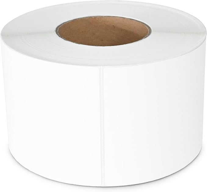 L LIKED Direct Thermal Labels 4"x 6" (1 Rolls, 1000 PCS) - for 3" Core Industrial Printers Address & Shipping Labels-White Perforations (Commercial Grade)