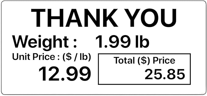 VisionTechShop DLP-50 Label Printer for VisionTechShop TVP, TVD, TBW, TBWS, TPS-1 and TVC Series, 1 Case of Labels LST-8060