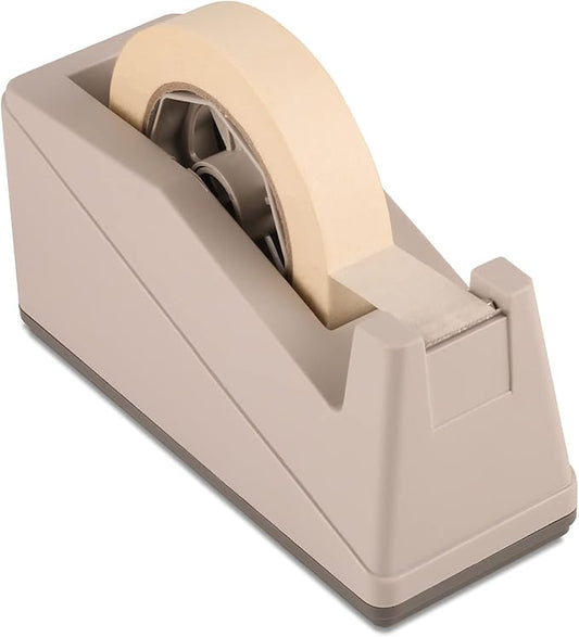 Lichamp Desktop Tape Dispenser Holder with Large 3 inch Core for Masking, Heat Transfer, Painters, Freezer, Kitchen Tape