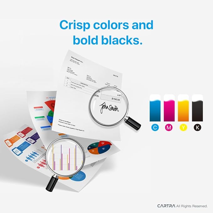 CARTRA 414A Toner Cartridges 4 Pack for HP 414A 414X MFP M479fdw Compatible Replacement for Laserjet Color Pro M479fdn M454dn M454dw Printer W2020A W2020X