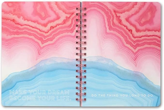 Compendium Spiral Notebook - This just might be the day you've been waiting for. — A Designer Spiral Notebook with 192 Lined Pages, College Ruled, 7.5”W x 9.25”H