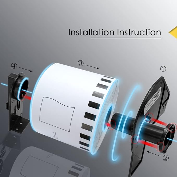 BETCKEY - 4" x 6" (102 mm x 152 mm) Shipping Labels Compatible with Zebra & Rollo Label Printer(not for dymo 4XL), Premium Adhesive & Perforated [16 Rolls, 4000 Labels]