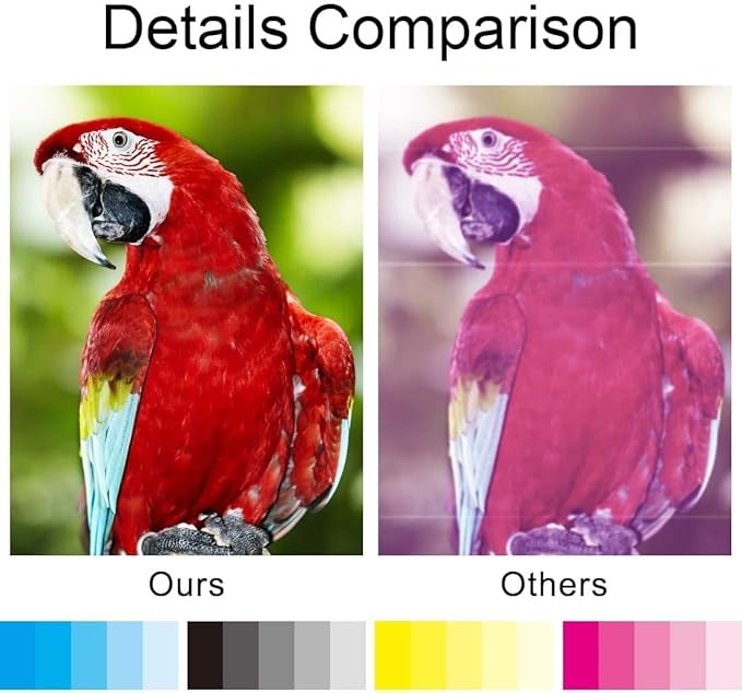 Printers Jack Compatiable T522 Refill Ink Bottle Kit for Supertank ET-2800 ET-4700 ET-4800 ET-2710 ET-2720, ET-2803 Printer, 4 Packs