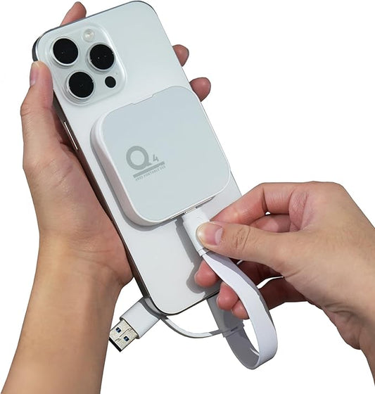 DATO Magnetic External SSD 1TB, External Solid State Drive Portable SSD USB 4.0 Gen 3x2, up to 4000/3600 MB/s, Type-C 4K ProRes HDR Record, Compatible with iPhone 15&16 Pro Max - ARES Q4 Series