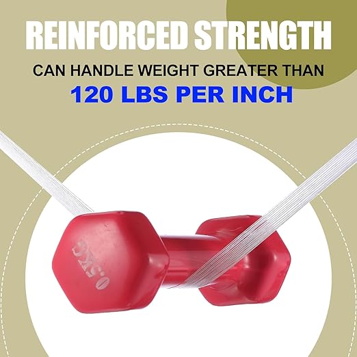 Treela 30 Rolls Filament Strapping Tape 5.5 Mil Transparent Reinforced Fiberglass Heavy Duty Packing Shipping Tape for Sealing Binding Fixing (1 Inch X 60 Yards)