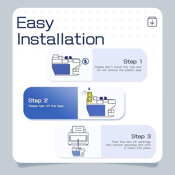 LC401XL LC401 High Yield MFC-J1010DW Ink Cartridges 10-Packs Compatible for Brother 401XL LC-401 Ink Cartridges Work with MFC-J1010DW J1170DW J1012DW J1800DW (4 Black, 2 Cyan, 2 Magenta, 2 Yellow)