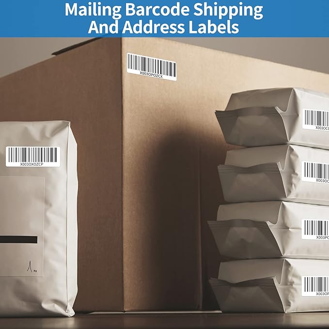 BESTEASY 30-up 1000 Sheets 1" X 2-5/8" Address Shipping Labels for Laser and Inkjet Printers, FBA Product Labels (30000 Labels)
