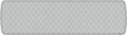 GelPro Elite Premier Anti-Fatigue Kitchen Comfort Floor Mat, 20x72, Trellis Grey Haze Stain Resistant Surface with Therapeutic Gel and Energy-Return Foam for Health & Wellness