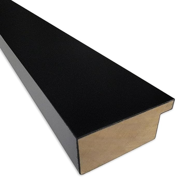 Amanti Art Black Cork Board for Wall, 15x21 Vision Board with Black Wood Frame, Small Corkboard Office Decor for Home Organization, Modern Corkboard Pinboard to Display Items for Home Organization in