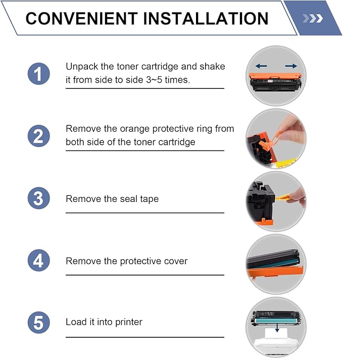 213A Black Toner Cartridge W2130A(with Chip) Compatible with 213A Toner Cartridges for Enterprise 5700dn 6700dn 6701dn, MFP 5800 6800, Flow MFP 5800 6800(1Pack, Black)