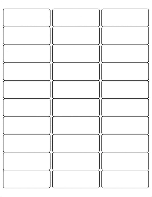 BESTEASY 30-up 1000 Sheets 1" X 2-5/8" Address Shipping Labels for Laser and Inkjet Printers, FBA Product Labels (30000 Labels)