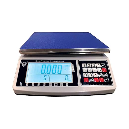 PEC Digital Counting Scale - Digital Inventory Scale for Packages and Mail - Weight Counting Scale for Coins and Small Parts - 6.6lbs