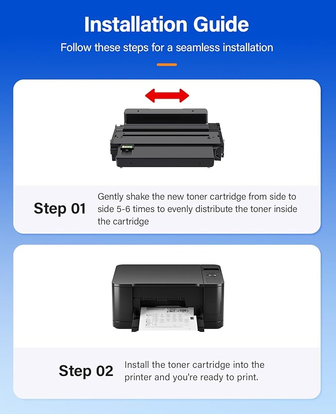 Phaser 3320 Black High Capacity Toner Cartridge 106R02307 Black 1-Pack Replacement for Xerox 106R02305 106R02307 Toner Compatible with Xerox Phaser 3320 3320DNI Ink All-in-One Copier