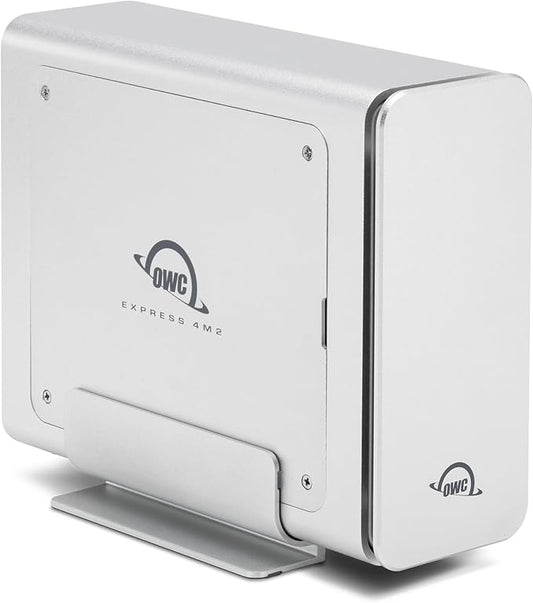 OWC Express 4M2 Four-Slot USB4 (40Gb/s) External Storage Enclosure for NVMe M.2 2230 / 2242 / 2280 SSDs (Enclosure Only)