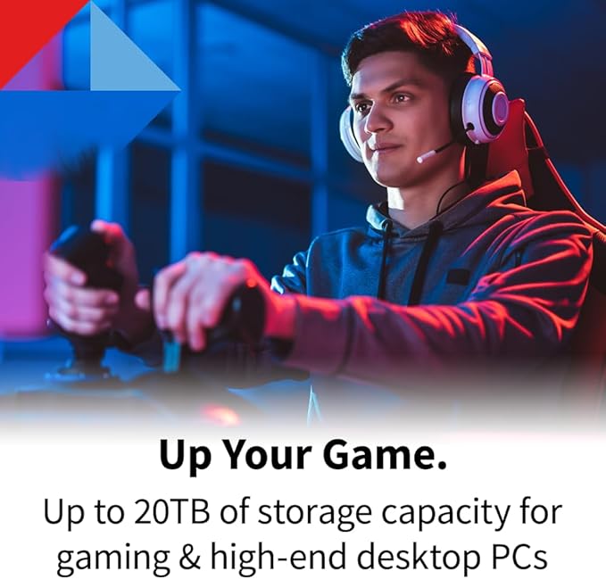 Toshiba X300 16TB Performance & Gaming 3.5-Inch Internal Hard Drive – CMR SATA 6 GB/s 7200 RPM 512 MB Cache - HDWR51GXZSTA