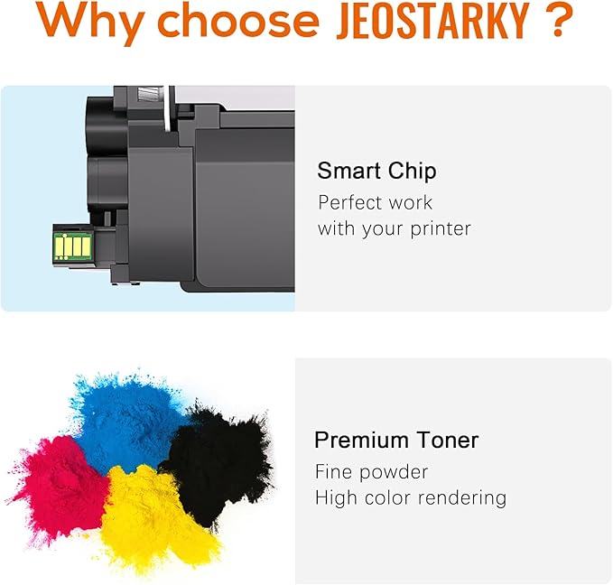 C310 C315 Toner Cartridge Replacement for Xerox C310 C315 Toner (006R04356 006R04357 006R04358 006R04359) Compatible with Xerox C310 C315 C310DNI C310DNIM C315DNI Printer 4-Pack