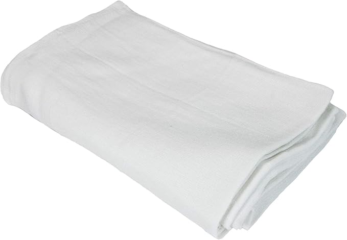 Arkwright Surgical Huck Towels - (Bulk Case of 120) Lint Free & Highly Absorbent Pre-Treated Cotton Cleaning Cloths, Perfect for Medical, Auto Detailing, Window, and Shop, 16 x 26 in, White
