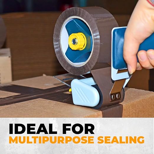 WOD CST20WBA Clear Packing Tape - 2" in. x 60 Yards Per Roll (36 Rolls) - Strong Heavy-Duty Industrial Shipping Box Packaging Tape for Moving, Office, & Storage