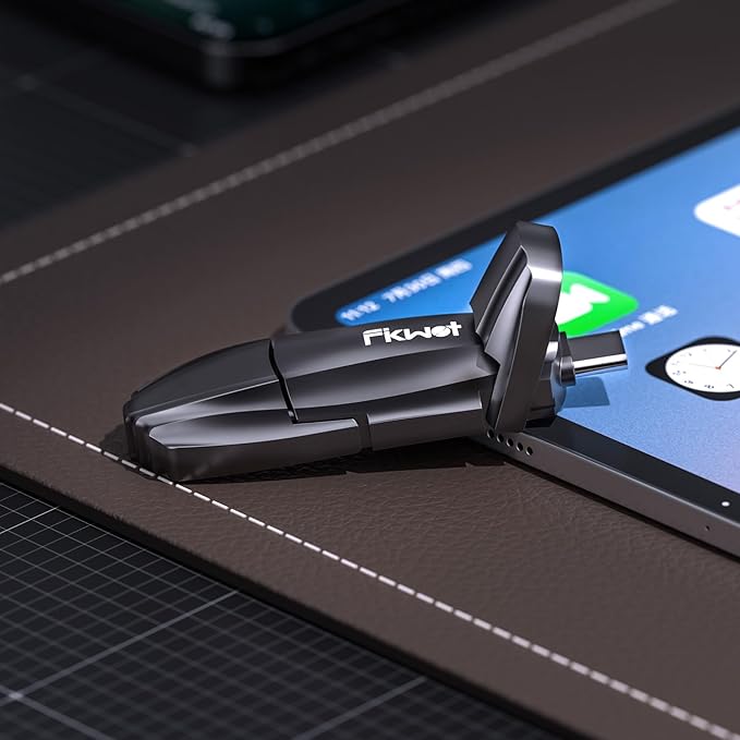 External SSD USB Flash Drive 1TB, Up to 550MB/s 2-in-1 Type C+ USB A USB3.2 Gen2 Solid State Thumb Drive SSD Stick for iPhone 15/16/Android/Windows/Mac/PC/Laptops