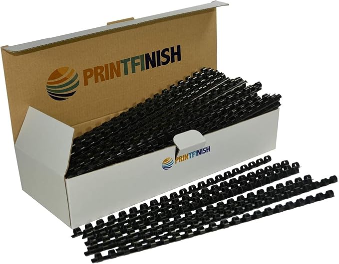 PPE C-12M Binding Machine, 21-Hole, Value Kit 100 PCS 5/16'' Comb Binding Spines, Comb Binding Machine Cerlox Binding Machine