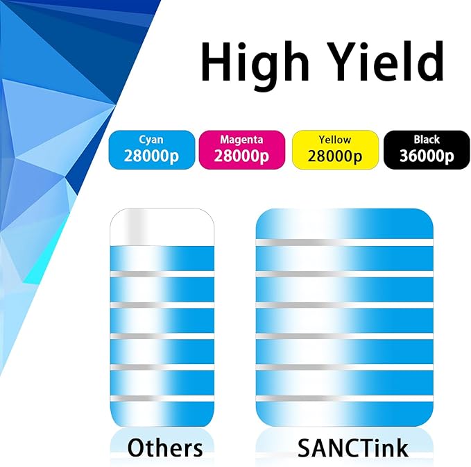 C8130 AltaLink C8130 Toner Cartridge Compatible for Xerox 006R01746 006R01747 006R01748 006R01749 AltaLink C8130 C8135 C8145 C8155 C8170 Laser Printer (BK/C/M/Y,4-Pack)
