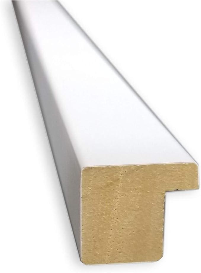 Amanti Art Natural Cork Board for Wall, 21x41 Vision Board with White Frame, Large Corkboard Office Decor for Home Organization, Modern Corkboard Pinboard to Display Items for Home Organization in