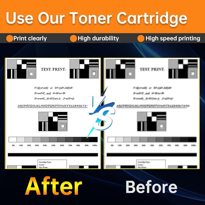 B341H00 High Yield Black Toner Cartridge with Chip (1-Pack) - Compatible with Lexmark B3340dw/B3442dw/MB3442 Series Printers