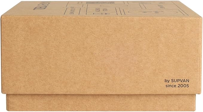 SUPVAN T50M Pro Bluetooth Label Maker Machine with 4 Tapes, Wide Waterproof Label, Versatile App with 40 Fonts and 450+ Icons, Inkless Labeler for Home, Kitchen, School, Office Organization, Black