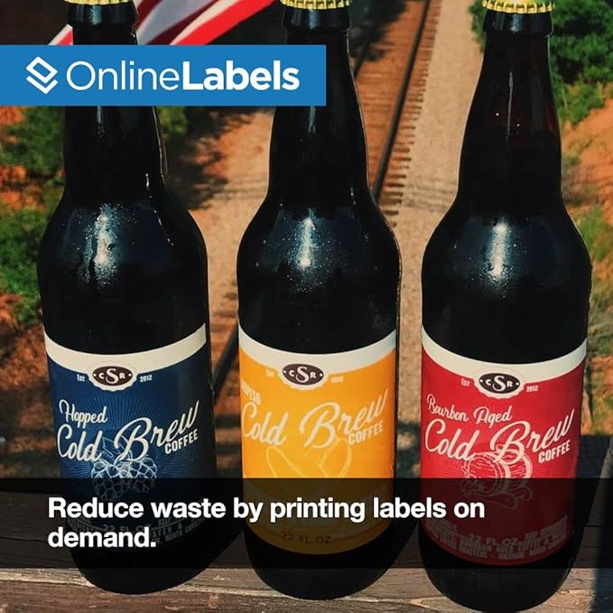 4 x 4 Square Label - Pack of 2,000 Labels, 500 Sheets - Inkjet/Laser Printer - Online Labels