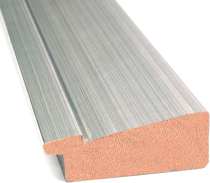 Amanti Art Natural Cork Board for Wall, 16x34 Vision Board with Silver Wood Frame, Medium Corkboard Office Decor for Home Organization, Casual Corkboard Pinboard to display items for home organization