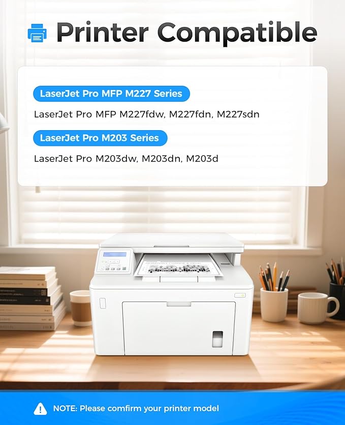 30A Black Toner Cartridge 2-Pack with chip High Yield Replacement for HP 30A CF230A 30X CF230X Compatible for HP LaserJet Pro MFP M227fdw M227fdn M227sdn M203dw M203dn M203d Printer M277 M203 Ink Copy