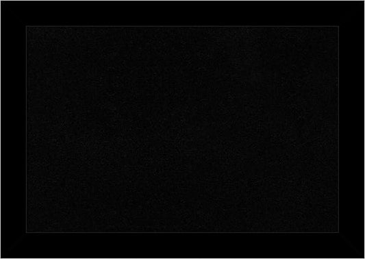 Amanti Art Black Cork Board for Wall, 29x41 Vision Board with Black Wood Frame, Large Corkboard Office Decor for Home Organization, Casual Corkboard Pinboard to Display Items for Home Organization in