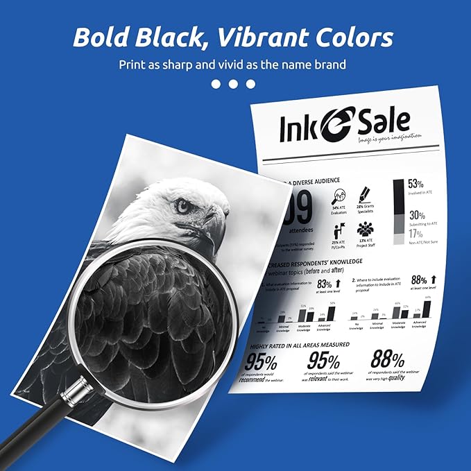 INK E-SALE 134X 134A High-Yield Toner Cartridge Replacement for HP 134X 134A W1340A W1340X Black Toner Cartridge for HP Laserjet M209d MFP M234dw M234sdw Printer 2-Pack Black Show Ink Level