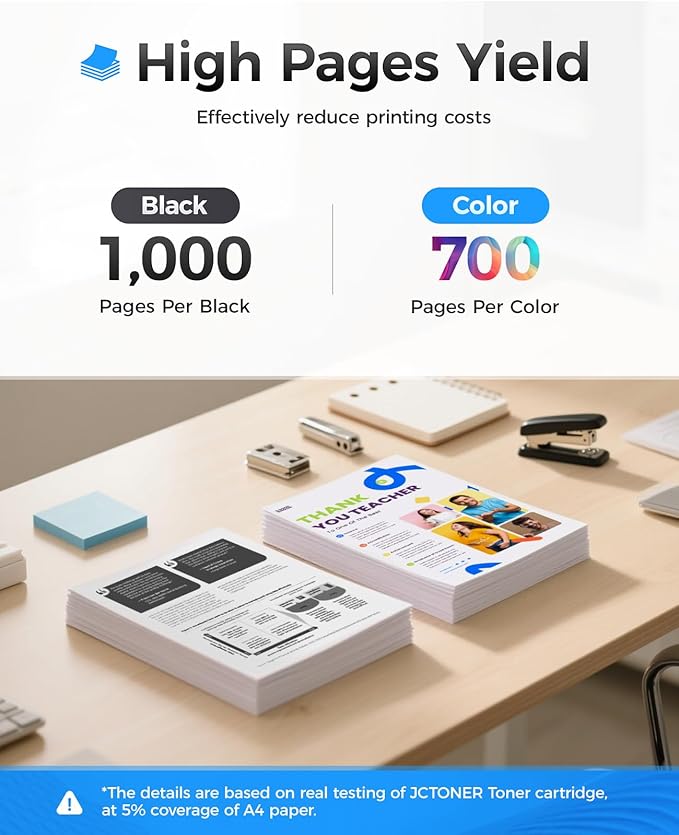 116A Toner Cartridge Set 4-Pack High Yield Replacement for HP 116A W2060A W2061A W2062A W2063A Compatible for HP Color Laser MFP 178nw 178nwg 179fnw 179fwg 150a 150nw Printer Black Cyan Yellow Magenta