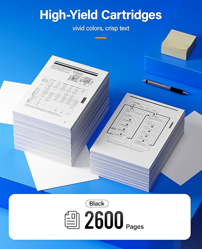 E310 E310dw Toner Cartridge Black 2-Pack High-Yield Replacement for Dell P7RMX PVTHG 593-BBKD Toner Compatible with Dell E310dw E514dw E515dn E515dw E310 E514 E515 Laser Printer Ink All-in-One Copier