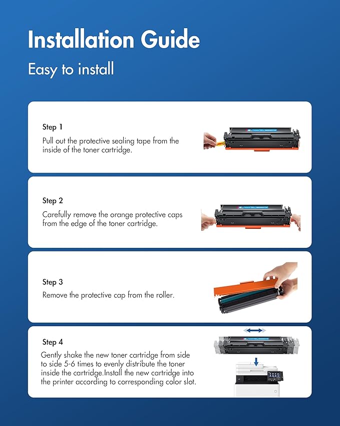 206X Black Toner Cartridge Replacement for 206X 206A Black to use with Color Pro MFP M283fdw M283cdw M283fdn M282nw M255dw M255nw M283 M255 Printer(W2110X W2110A, 2 Packs)