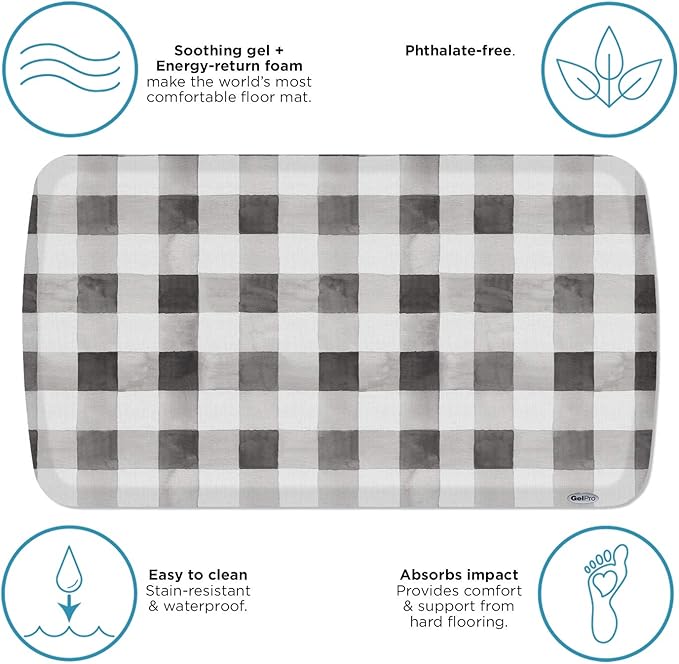 GelPro Premium Gel + Foam 3/4" Thick Anti-Fatigue Floor Mat