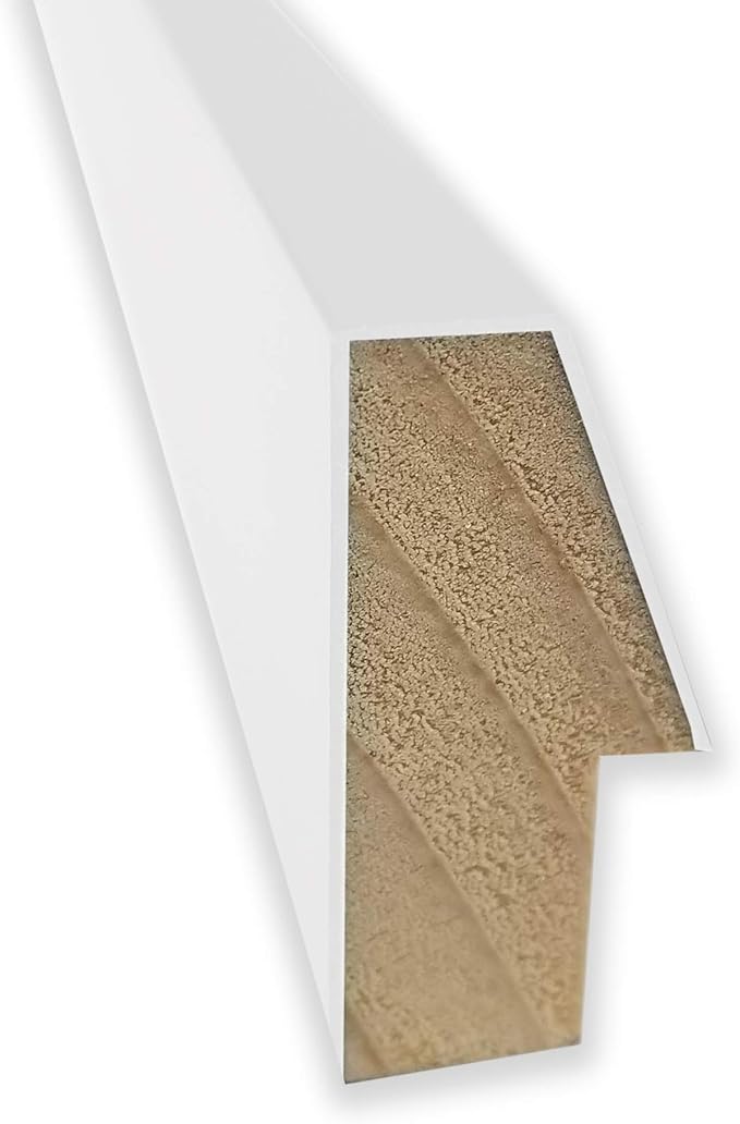 Amanti Art Natural Cork Board for Wall, 29x29 Vision Board with White Frame, Large Corkboard Office Decor for Home Organization, Modern Corkboard Pinboard to Display Items for Home Organization in